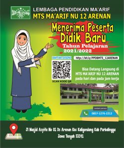 PENERIMAAN PESERTA DIDIK BARU TAHUN PELAJARAN 2021/2022